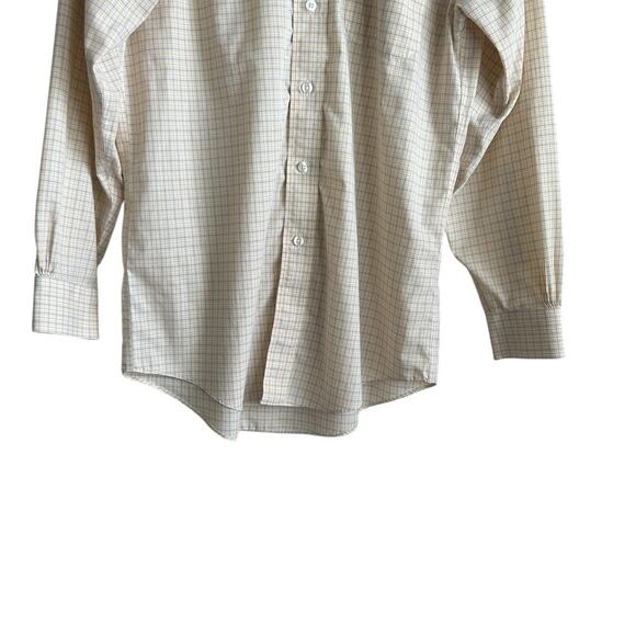Brooks Brothers Mens Shirt S Yellow Check Button Up Preppy Classic Office Travel - Picture 6 of 11